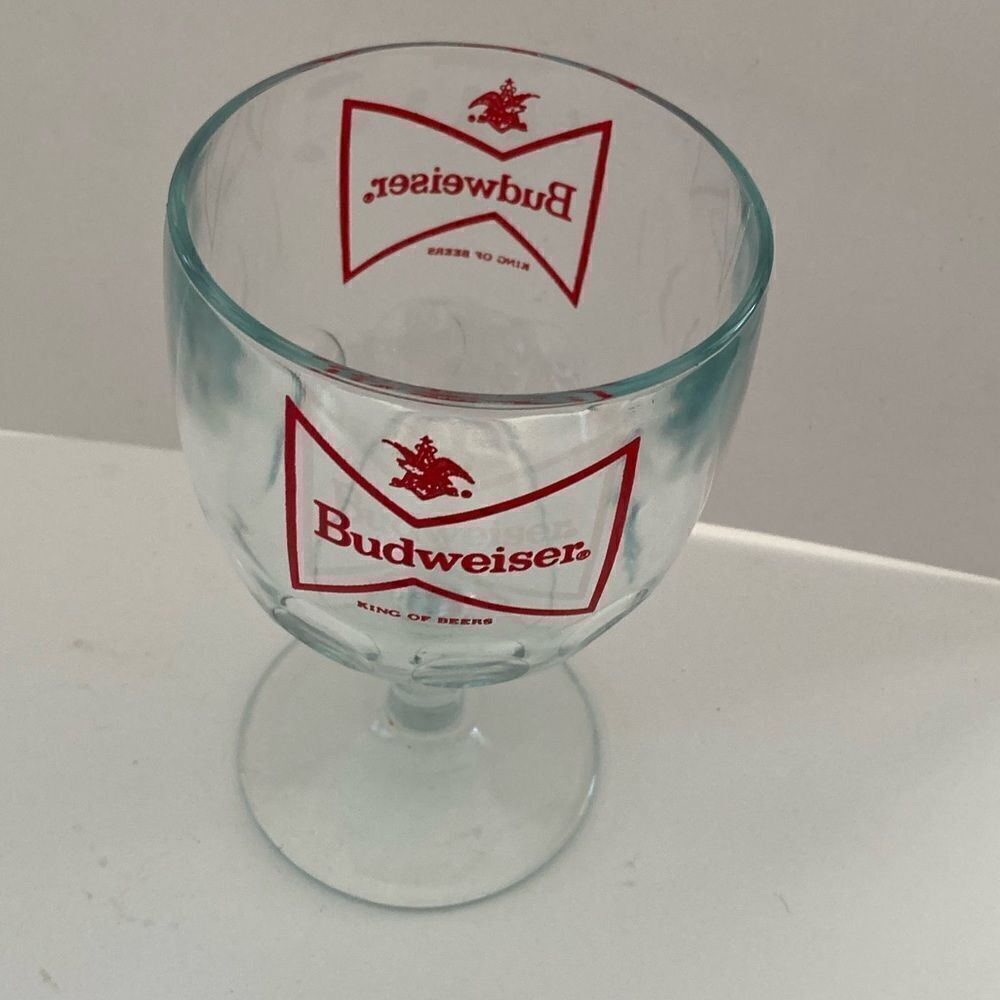 Vintage Budweiser Beer Goblet - Picture 2 of 3